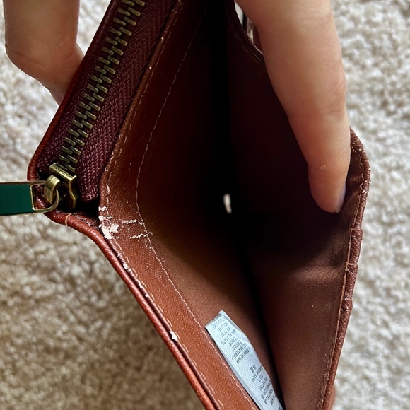 Fossil Wallet - Evelyn Bi-fold Wallet in Medium Brown Leather - Picture 5 of 13